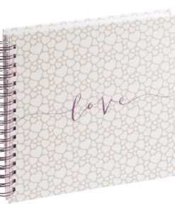 Hama Spiraalalbum Romance 28x24 Cm 40 Witte Pagina's