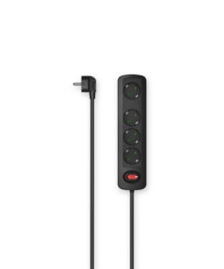 Hama Stekkerdoos 4-voudig Schakelaar Wandmontage 1