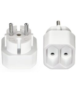 Alternative view of Hama Stopcontactadapter 2-voudig 2x Euro-stopcontact Dubbelpak Wit