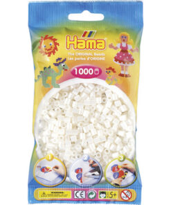Hama Strijkkralen 1000 Stuks Parelwit