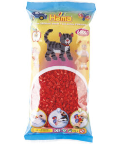 Hama Strijkkralen 6000 Stuks Rood