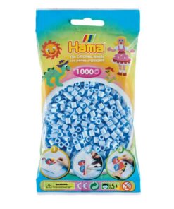 Hama Strijkkralen IJsblauw Pastel 1000 Stuks