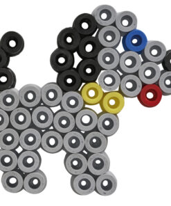 Alternative view of Hama Strijkkralen Maxi Emmer + Legbord 3000 Stuks