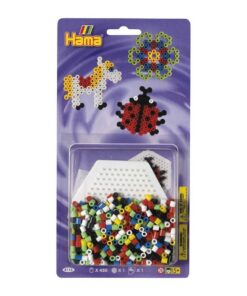 Hama Strijkkralen Paard/Lieveheersbeestje/Bloem 450 Stuks