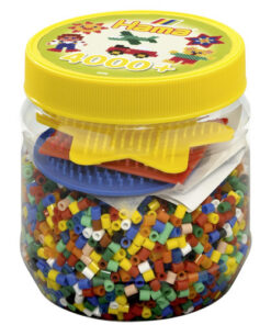 Alternative view of Hama Strijkkralen in Ton 4000 Stuks + 3 Grondplaten