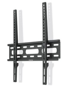 Hama TV-Muurbeugel Vast voor Schermen tot 191 cm Zwart