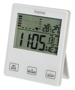 Alternative view of Hama Thermo-/hygrometer TH-10 Met Schimmel-alarm