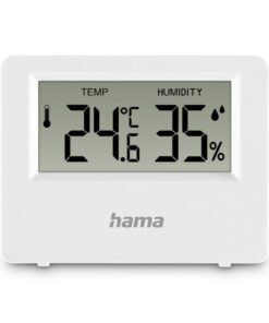 Hama Thermometer + Hygrometer voor Binnen en Buiten Wit