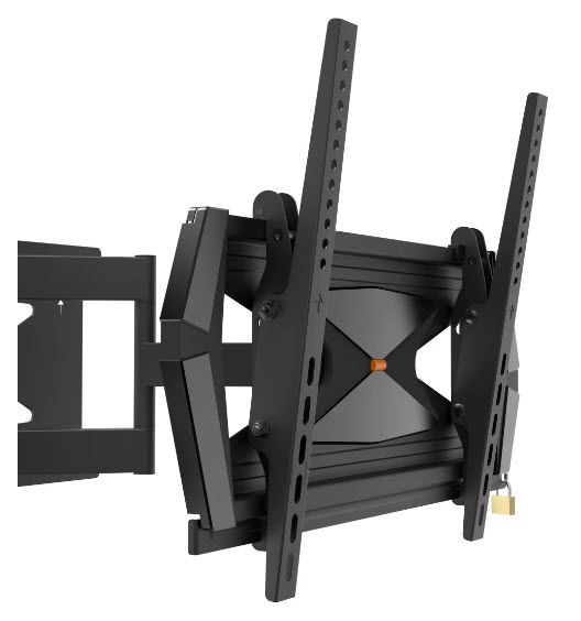 Hama Tv-muurbeugel Draaib. Kantelb. Antidiefstal-voorz. 165 Cm (65) 40 Kg - Afbeelding 3