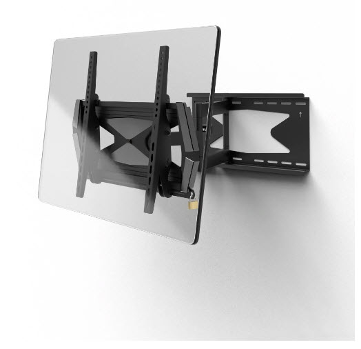 Hama Tv-muurbeugel Draaib. Kantelb. Antidiefstal-voorz. 165 Cm (65) 40 Kg - Afbeelding 5