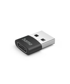 Hama USB-C-adapter USB-A-stek. - USB-C-aansl. Zonder Kabel 480 Mbit/s 3 St.