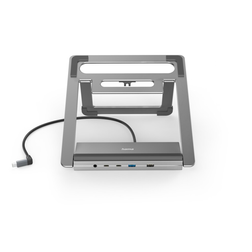 Hama USB-C-dockingstation Connect2Office Stand Notebook-houder 12 Poorten - Afbeelding 3