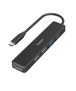Hama USB-C-hub Multiport 5-poorts 3x USB-A USB-C HDMI&trade;
