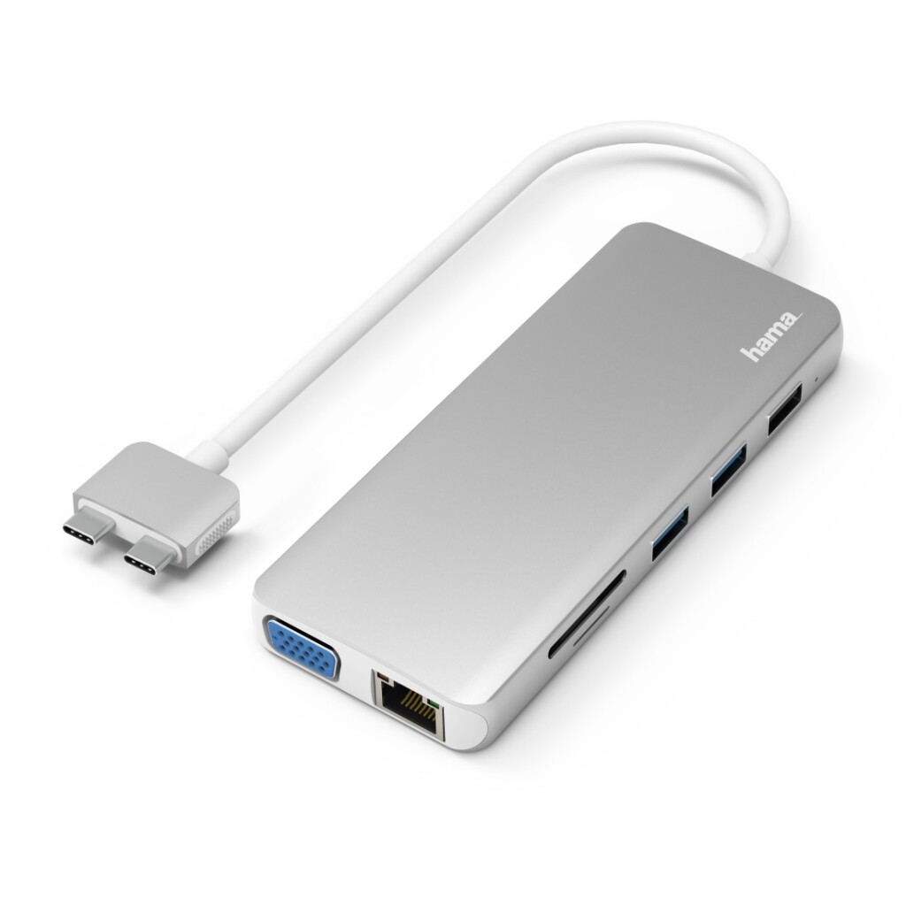 Hama USB-C-hub Multiport Voor Apple MacBook Air En Pro 12-poorts - Afbeelding 2