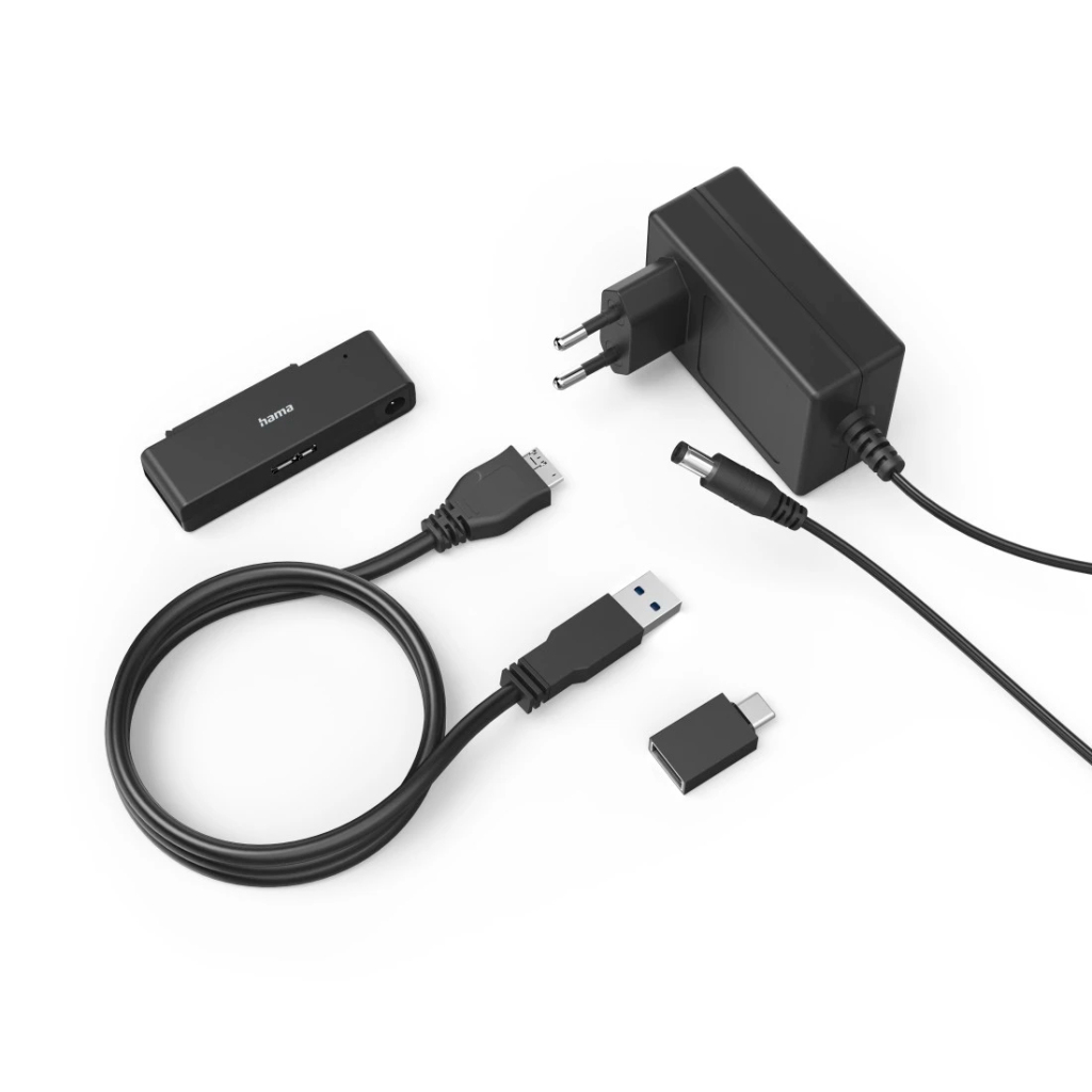 Hama USB-adapter Voor Harde Schijf Voor 2,5 En 3,5 SSD- En HDD-harde Schijven - Image 4