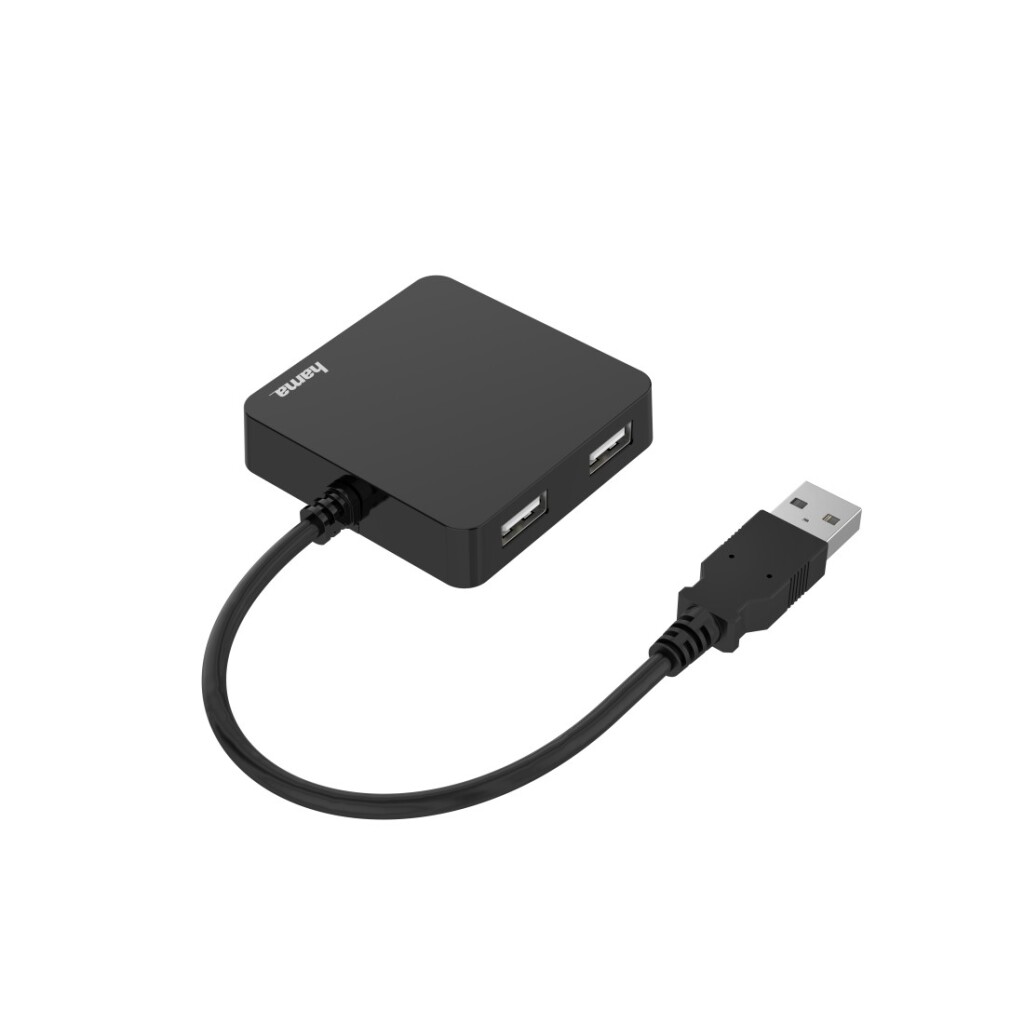 Hama USB-hub 4-poorts USB 2.0 480 Mbit/s - Afbeelding 2