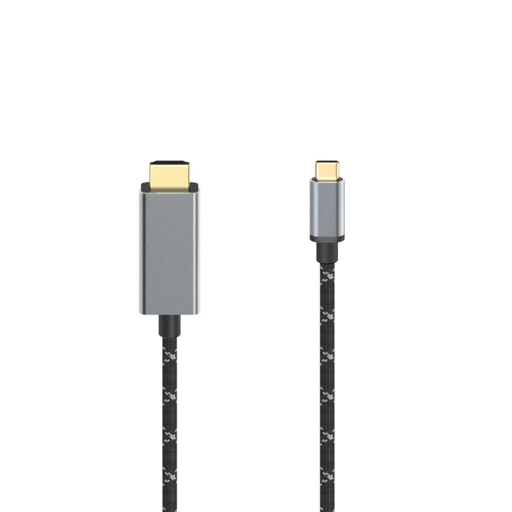 Hama Video Kabel USB C naar HDMI Ultra-HD 8K/60Hz Verguld 1.5 m Aluminium - Image 2