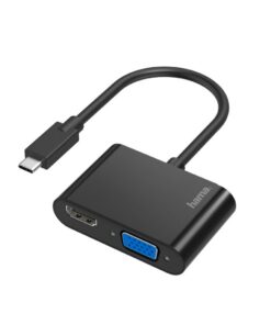 Hama Video-adapter 2in1 USB-C-stekker - VGA & HDMI&trade;-aansluiting Ultra-HD 4K
