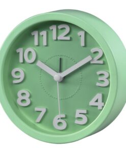 Hama Wekker Retro Rond Lichtgroen