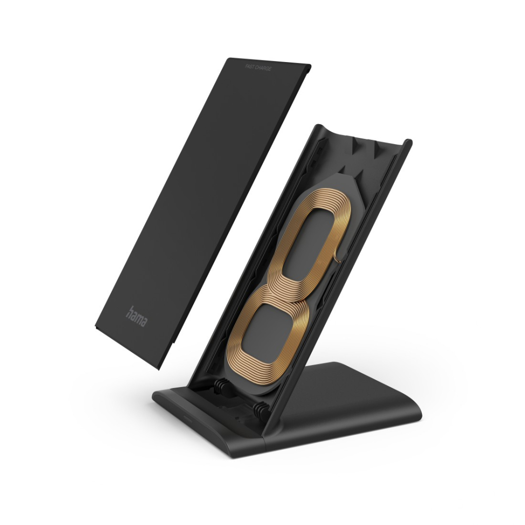 Hama Wireless Charger QI-FC10S 10 W Draadloze Smartphone-oplaadpad Zwart - Image 3