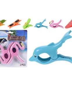 Handdoekklemmen 2 Stuks Assorti