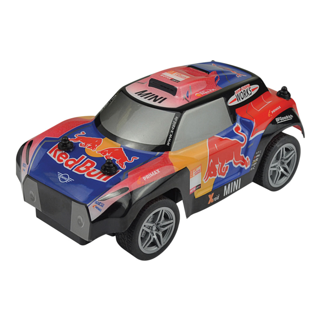 Happy People RC X-Raid Mini JCW Buggy Red Bull 1:28 15 cm - Image 2
