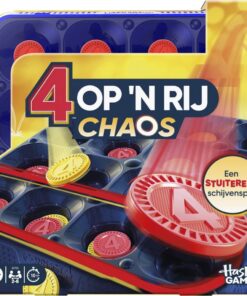 Hasbro Gaming 4 Op Een Rij Chaos