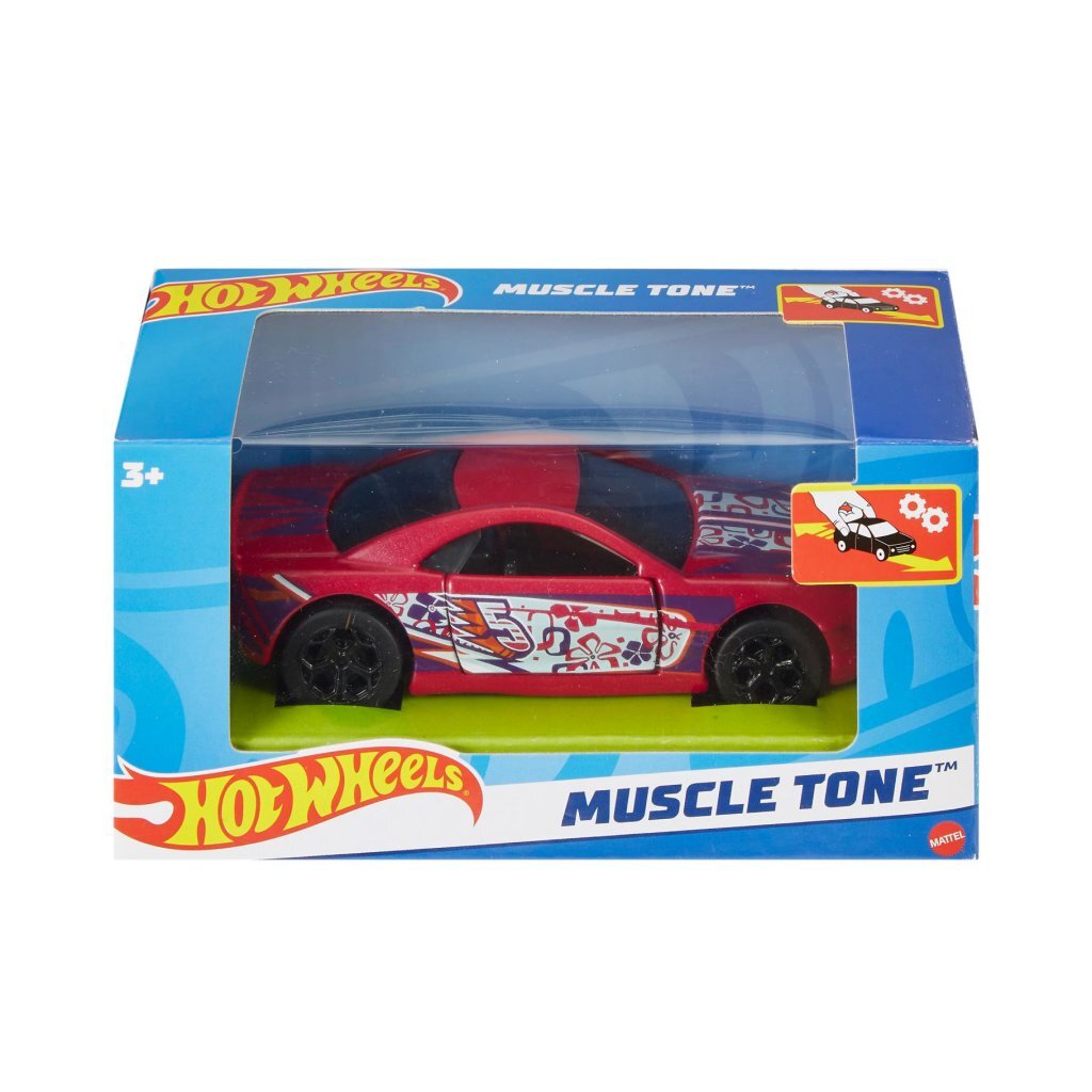 Hot Wheels Pull Back Cars 1:43 Assorti - Afbeelding 2