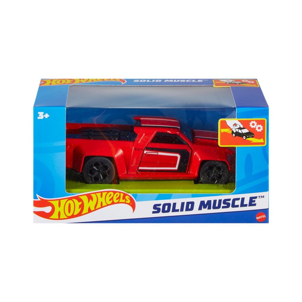 Hot Wheels Pull Back Cars 1:43 Assorti - Afbeelding 3