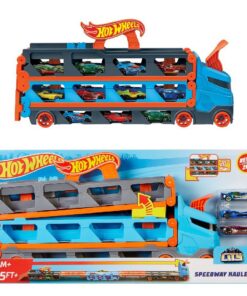 Hot Wheels Speedway Hauler + 3 Auto's