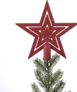 Alternative view of House of Seasons Kerstboom Decoratie Kunststof Rood 40 Stuks