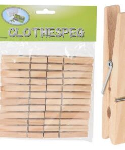 Houten Wasknijpers 24 Stuks