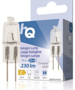 Alternative view of Hq Hqhg4 caps003 Halogeenlamp Capsule G4 16 W 230 Lm 2 800 K