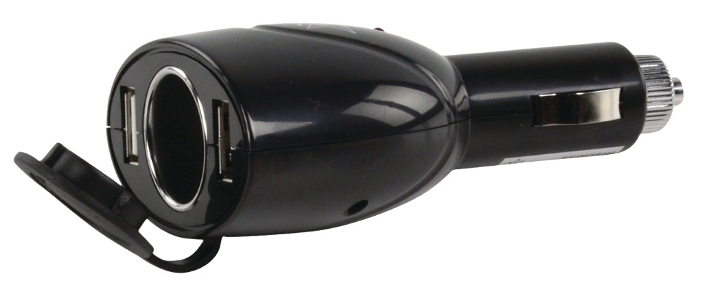 Hq P. sup. usb202 Dubbele Usb Autolader met 12 V Aansluiting - Afbeelding 3