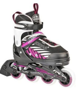 Hudora Inline Skates 29-32 Zwart/Roze