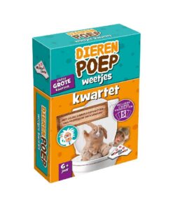 Identity Games Dierenpoep Kwartet Extra Grote Kaarten