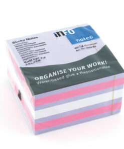 Info Notes IN-5654-63 75x75mm Assorti Blok A 450 Vel