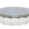 Intex 28040 Luxe (verzwaard) afdekzeil voor frame pools 488 cm