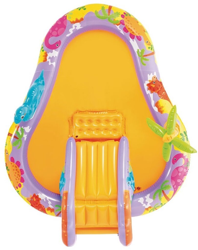 Intex 56139NP Opblaasbaar Speelzwembad Dino Park met Glijbaan 201x157x69cm - Image 4