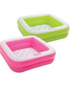 Intex Babybadje 85x85x23 cm Assorti + Reparatiesetje