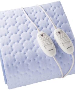 Inventum HN5211L 2 Persoons Elektrische Deken 150x140 cm Lichtblauw/Fleece