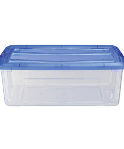 Iris Topbox Opbergbox 30L 57.5x39x20.5 cm Blauw/Transparant