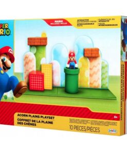Jakks Super Mario Acorn Plains Actieset + Mario Figuur