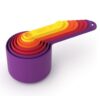 Joseph Joseph Nest Maatlepels Paars/Geel/Oranje/Rood