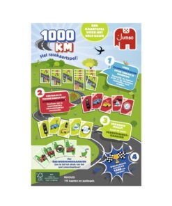 Alternative view of Jumbo 1000 KM Kaartspel