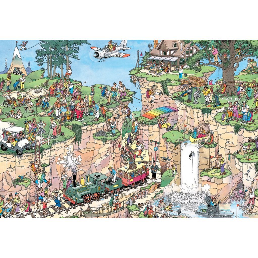 Jumbo Puzzel Jan Van Haasteren De Golfbaan 5000 Stukjes - Image 2