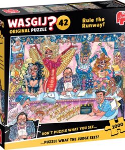 Jumbo Puzzel Wasgij Original 42 Glitter en Schitter! 1000 Stukjes