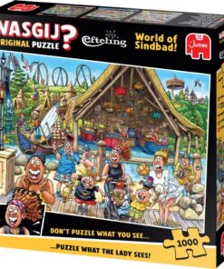 Jumbo Puzzel Wasgij Original De Wereld van Sindbad! 1000 Stukjes