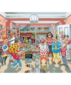 Alternative view of Jumbo Wasgij Puzzel Retro Klein Verbouwinkje 1000 Stukjes