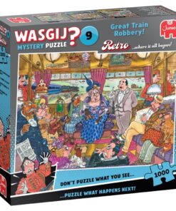 Jumbo Wasgij Puzzel Retro de Grote Treinroof 1000 Stukjes